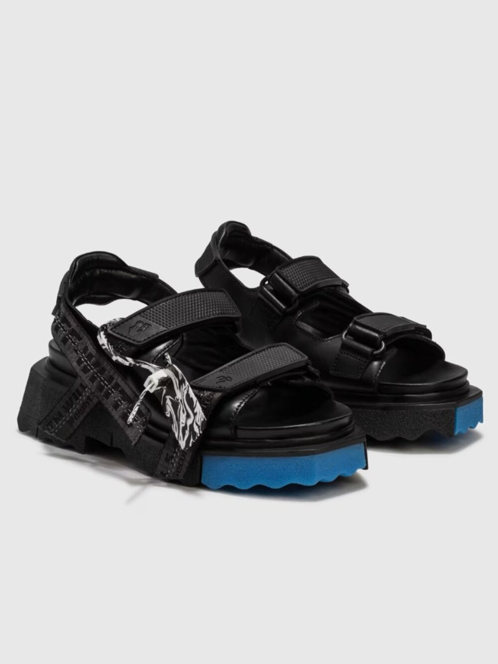 Off-White Black Sandals — Size 36